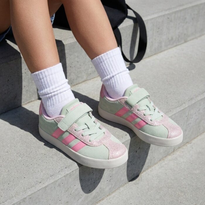 Adidas VL Court 3.0 Sneakers groen Leer