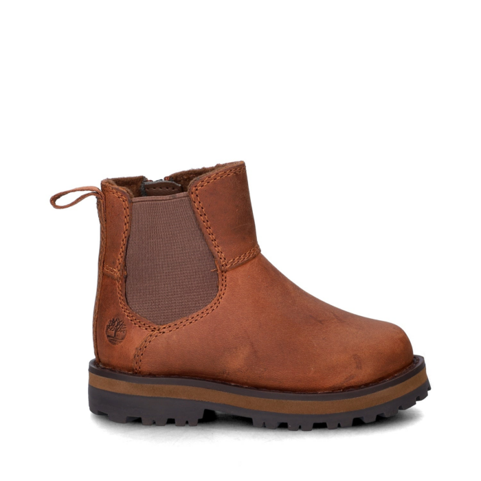 Timberland Courma Kid rits- & gesloten boots – Cognac