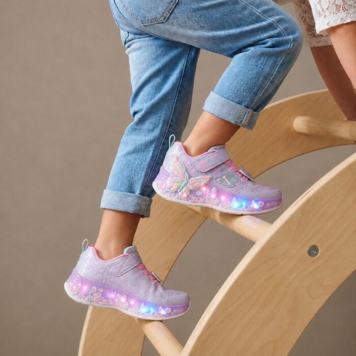Skechers Lighted Butterfly Bliss Sneakers paars
