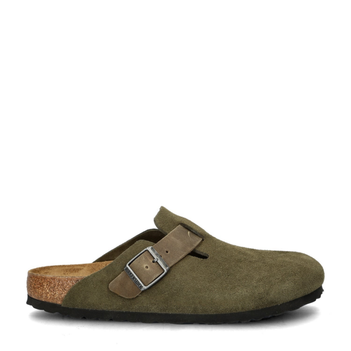 Birkenstock Boston instapschoenen – Groen