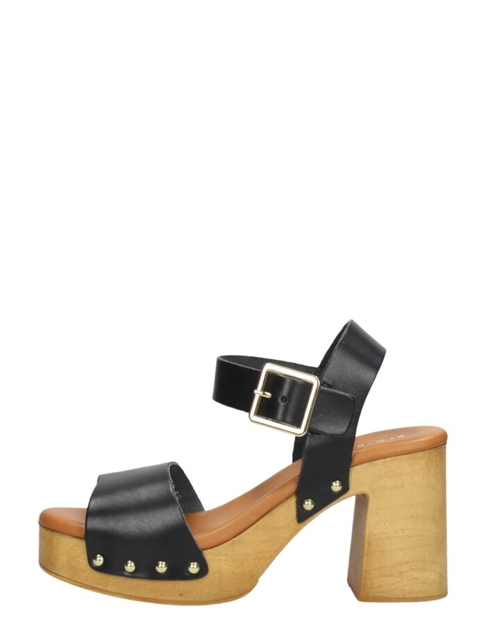 Red Rag Sandalen Hak – Zwart