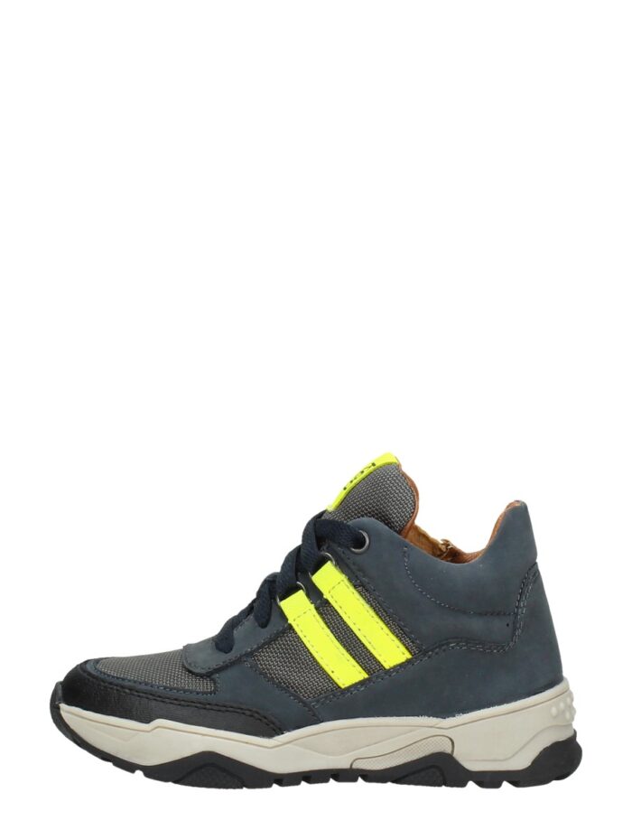 Keq Veterschoenen Hoog – Blauw