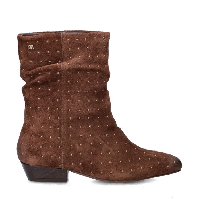 Maruti Amina rits- & gesloten boots – Bruin
