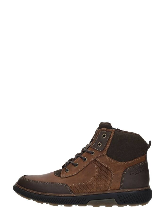 Rieker Veterschoenen Hoog – Cognac