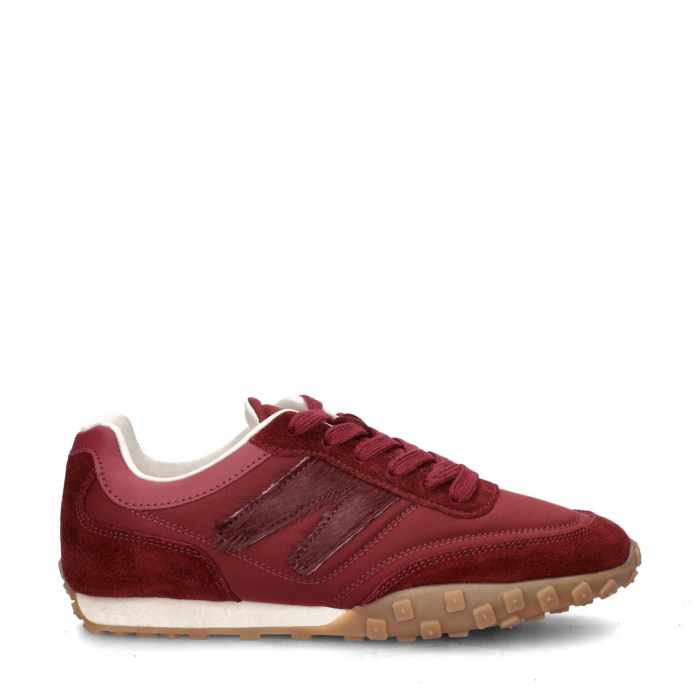 Nelson lage sneakers – Rood