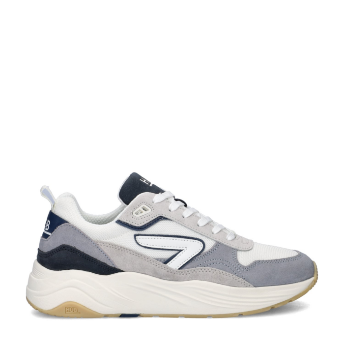 Hub Glide lage sneakers – Blauw