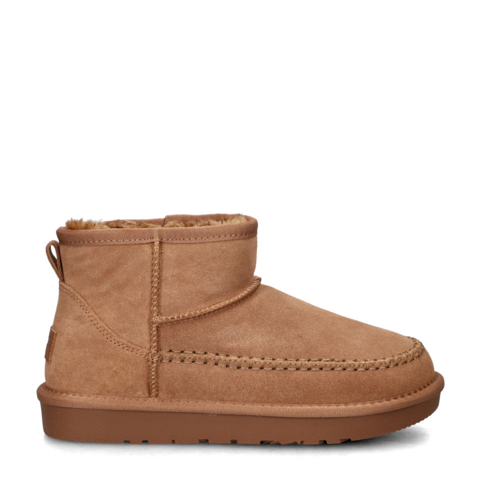 Nelson gevoerde boots – Cognac