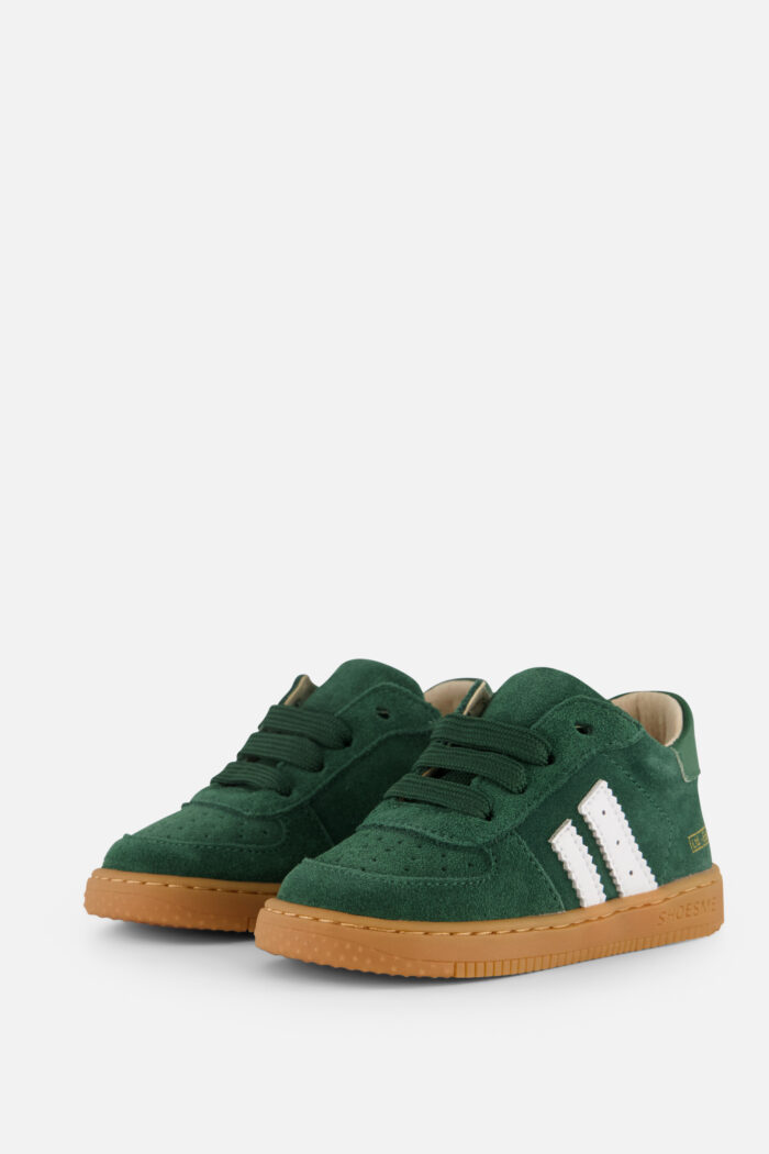 Shoesme Babyschoenen groen Suède