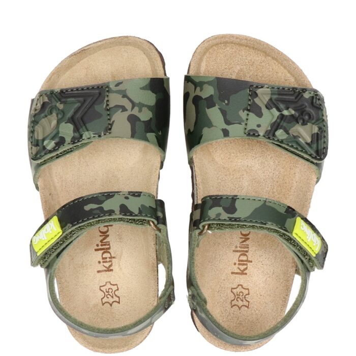 Kipling Nubbi 3 sandalen – Groen