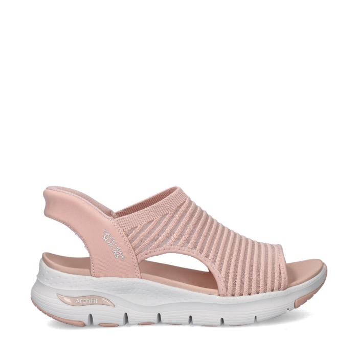 Skechers Hands Free Slip-In Arch Fit sandalen – Roze