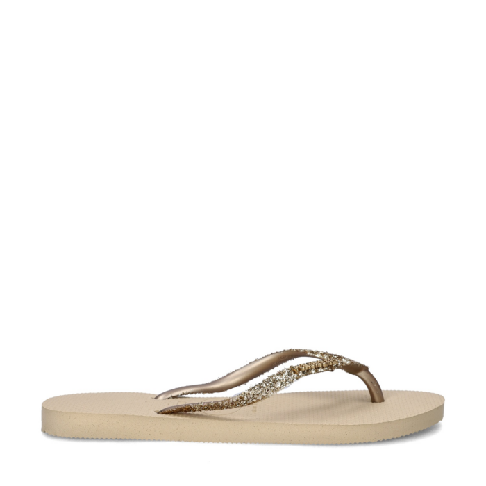 Havaianas Slim glitter II slippers – Beige
