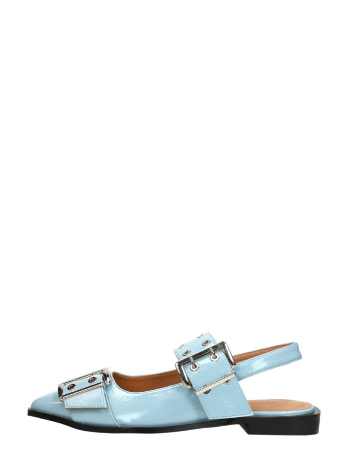 Shoecolate Slingbacks – Licht blauw