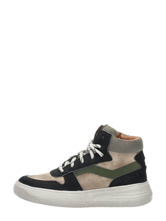 Keq Veterschoenen Hoog – Zwart