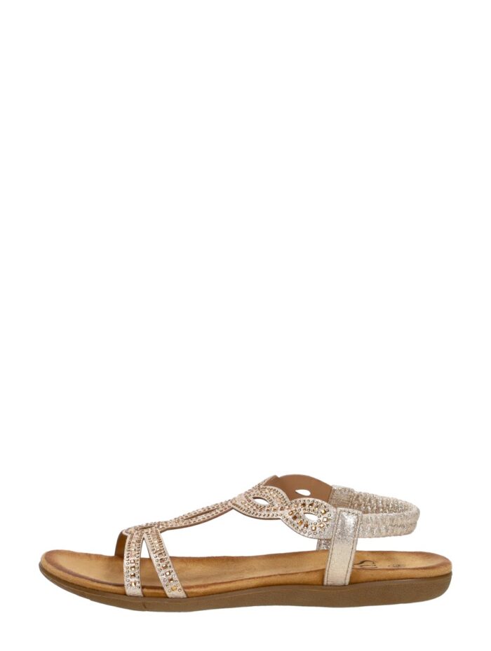 Sub55 Sandalen Plat – Goudkleur