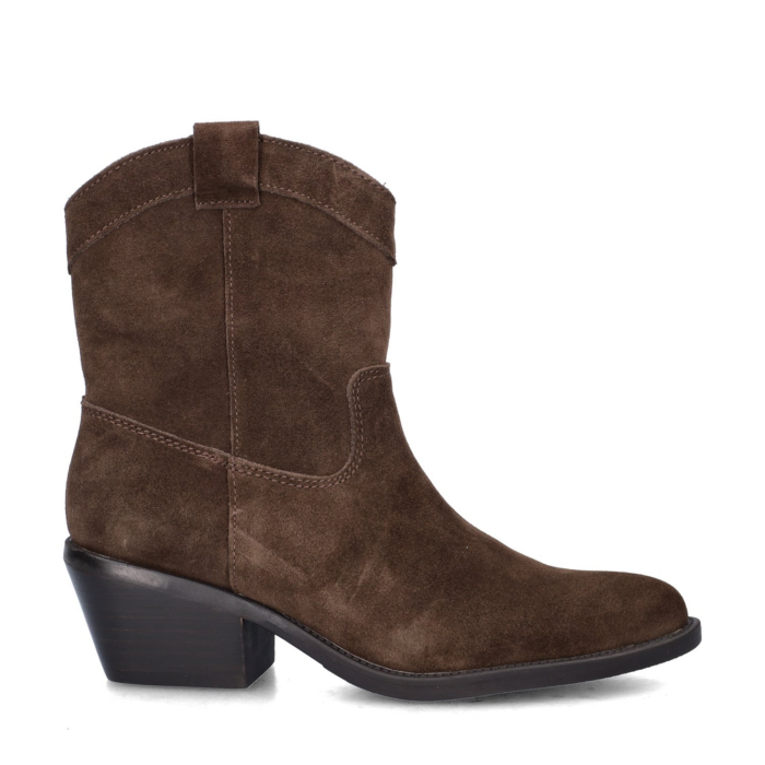 Nelson rits- & gesloten boots – Bruin