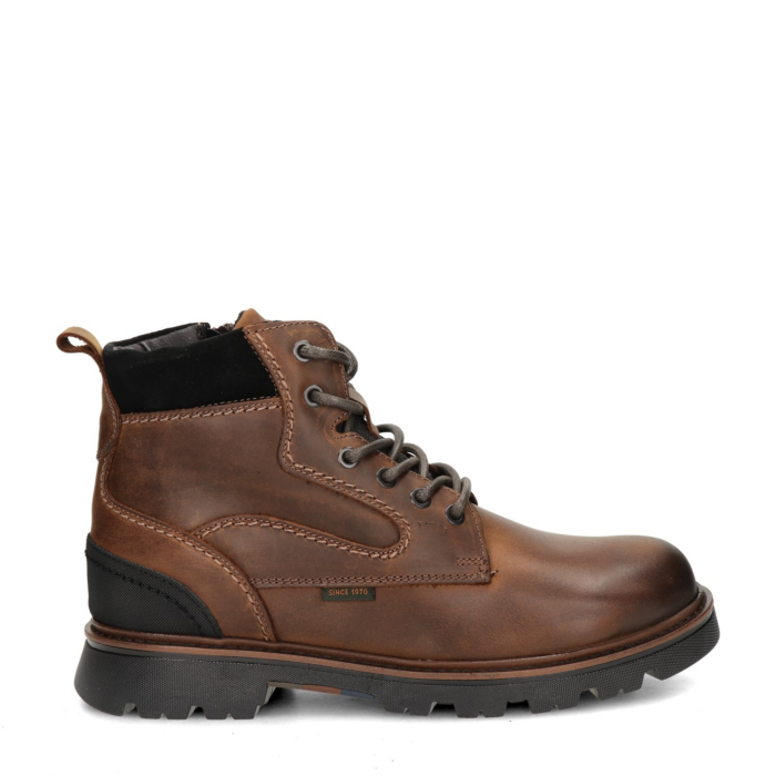 Nelson veterboots – Cognac