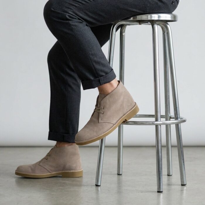 Clarks Desert Boot Evo beige Suede