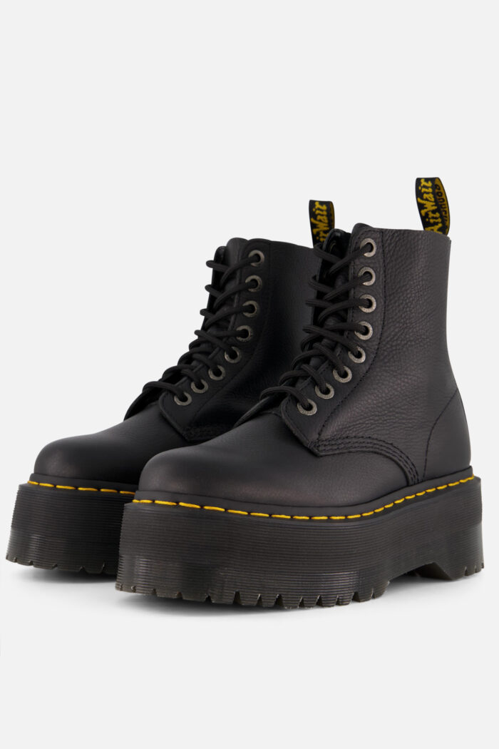 Dr. Martens Dr. Martens Quad Retro Max veterboots zwart Leer