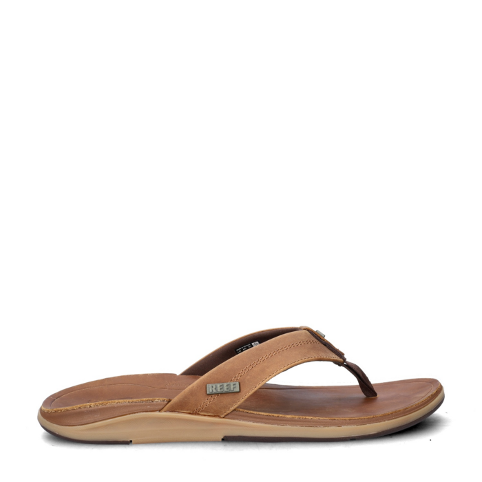 Reef Leather Off Shore slippers – Bruin