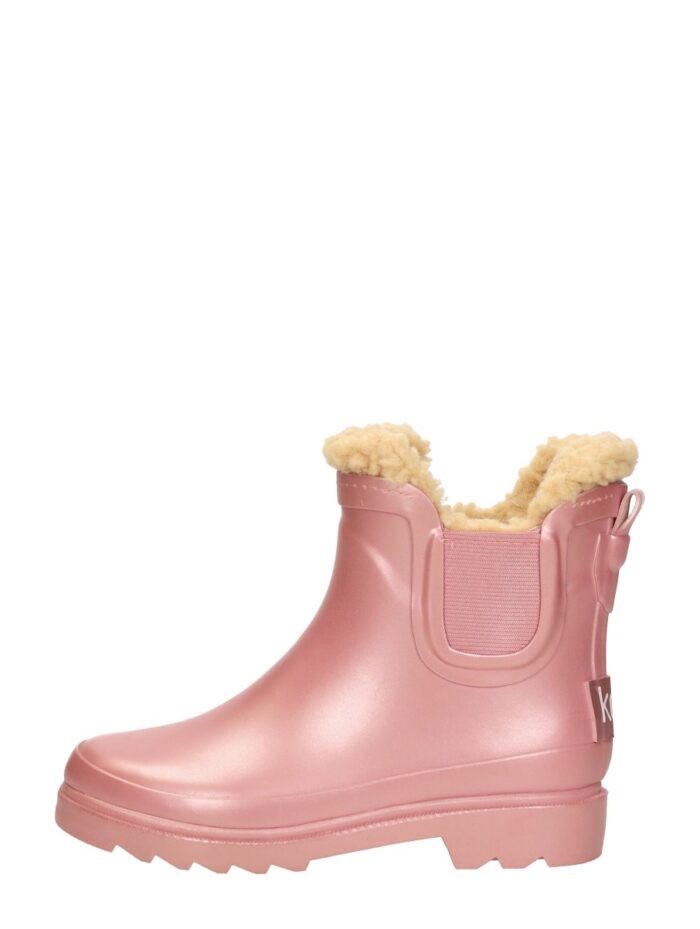 Keq Chelsea Rainboots Fur – Roze