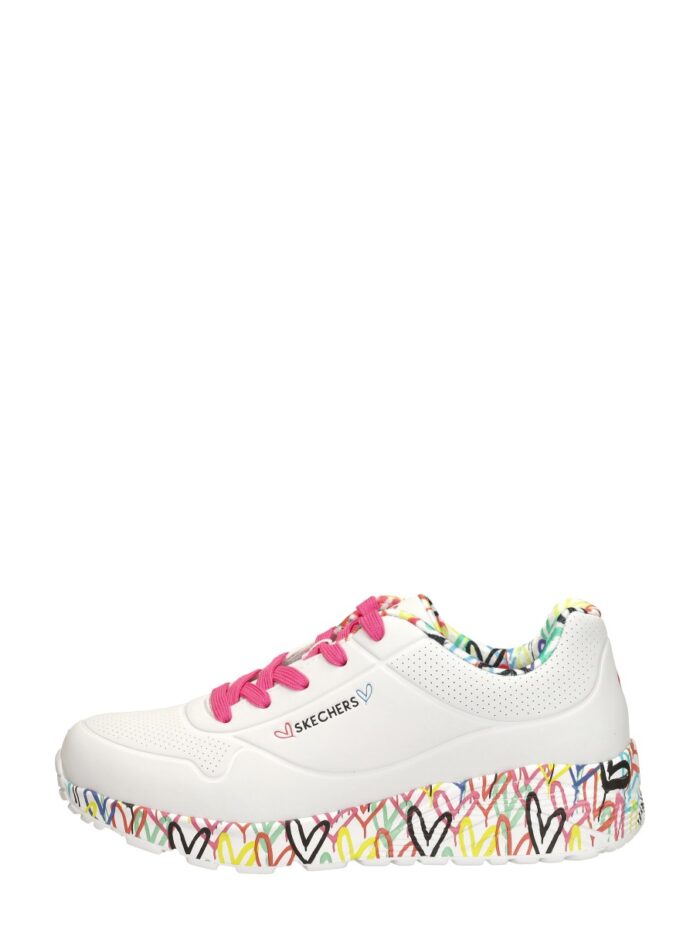 Skechers X Jgoldcrown: Uno Lite – Wit