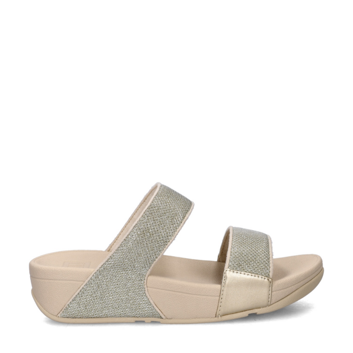FitFlop Lula Shimmerglitz slippers – Goud