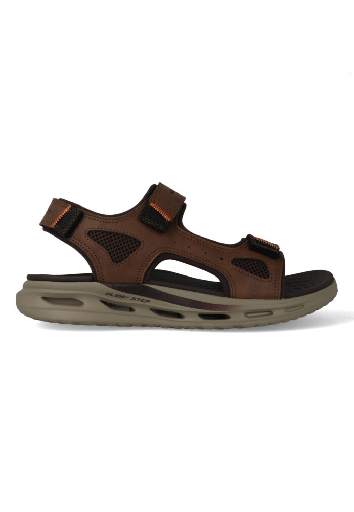 Skechers Sandalen Relaxed Fit: Orvan Gamble Bruin