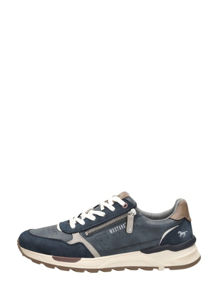 mustang Sneakers blauw Synthetisch
