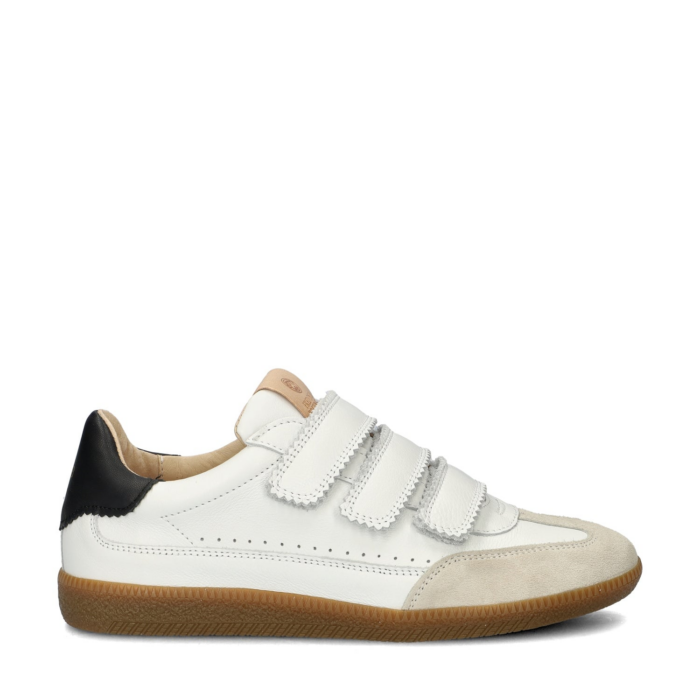 Fred de la Bretoniere Pearl Valencia lage sneakers – Wit
