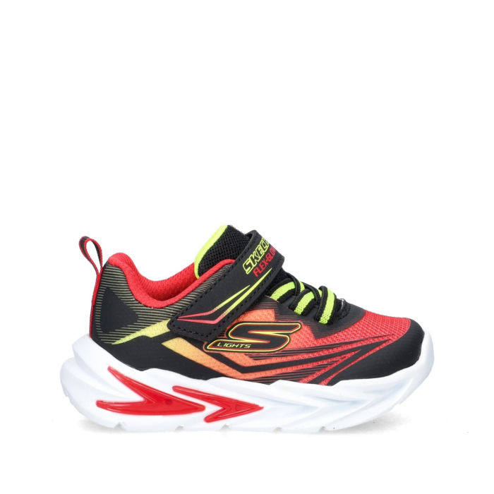 Skechers S Lighs Flex-Glow Ultra klittenbandschoenen – Zwart