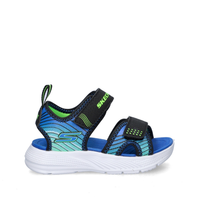 Skechers Microspec Splash sandalen – Zwart
