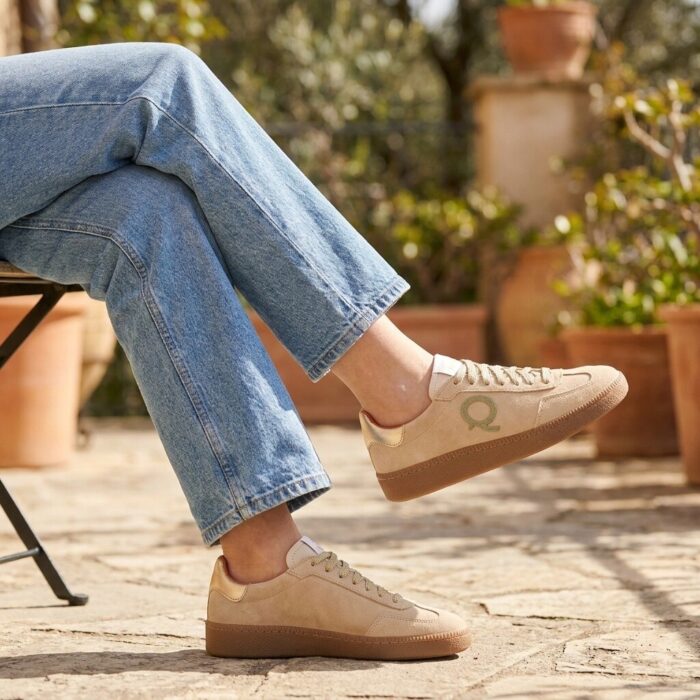 Aqa Sneakers beige Suede