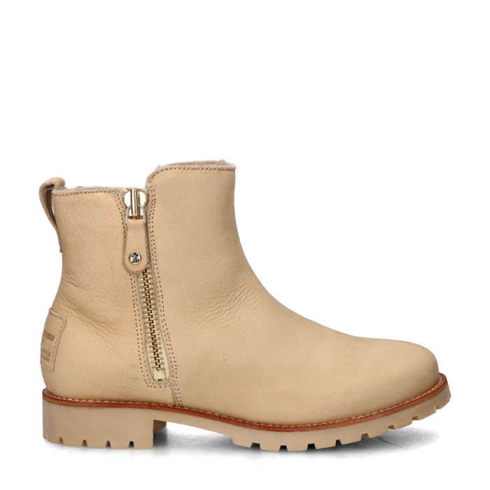 Panama Jack Fiore Igloo Trav B3 gevoerde boots – Ecru