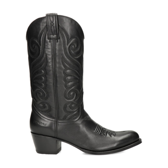Sendra Debora cowboylaarzen – Zwart