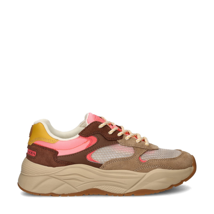 Scotch & Soda Celest lage sneakers – Bruin