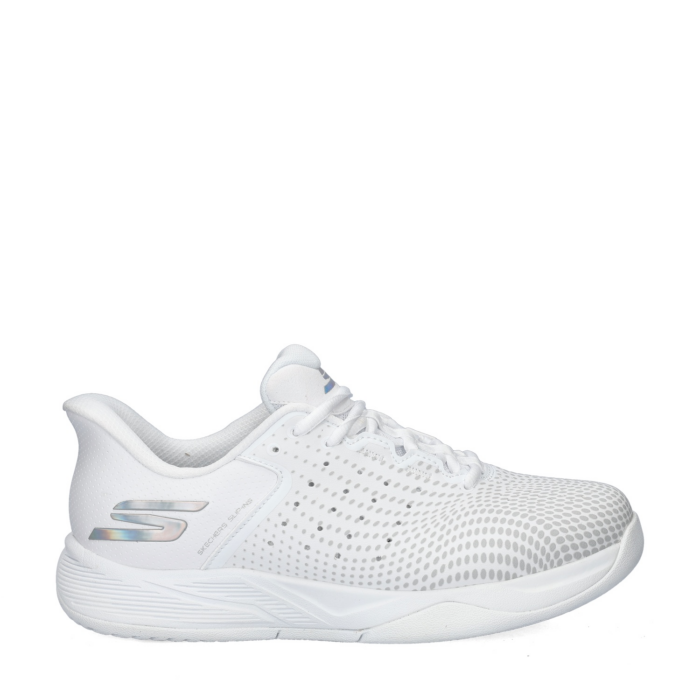 Skechers Hands Free Slip-In Arch Fit Vipert Court lage sneakers – Wit