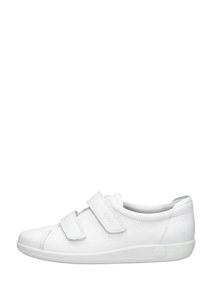 ECCO Soft 2.0 lage sneakers – Wit