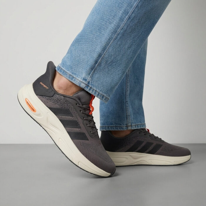 Adidas Cloudfoam Rapidfit Sneakers grijs