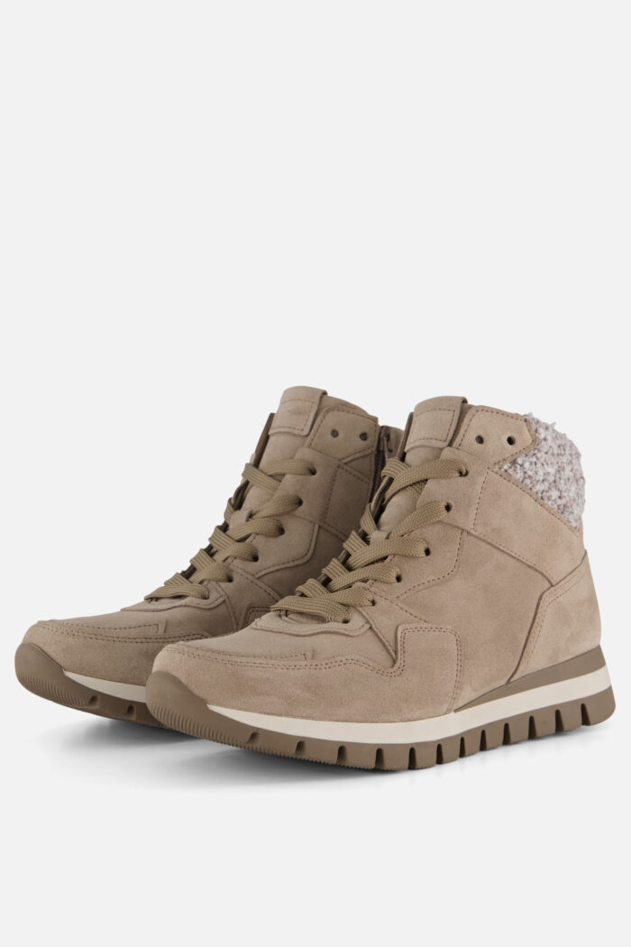 Gabor Veterboots beige Suede