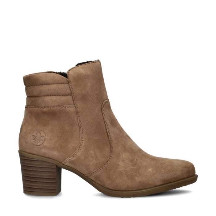 Rieker rits- & gesloten boots – Bruin
