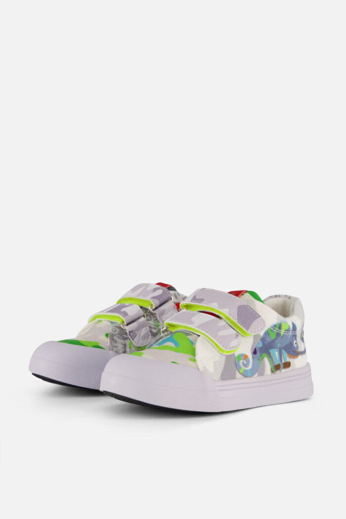 Go Bananas Go Bananas Chameleon Sneakers grijs Canvas