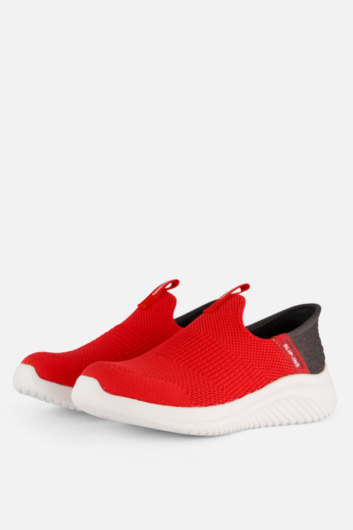Skechers Ultra Flex 3.0 Slip Ins Instappers rood