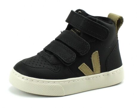 Veja Small V-10 Mid Zwart VEJ18 – Goud,Zwart