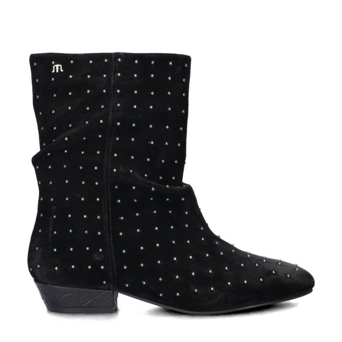 Maruti Amina rits- & gesloten boots – Zwart