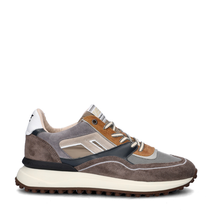 Floris van Bommel Noppi lage sneakers – Bruin
