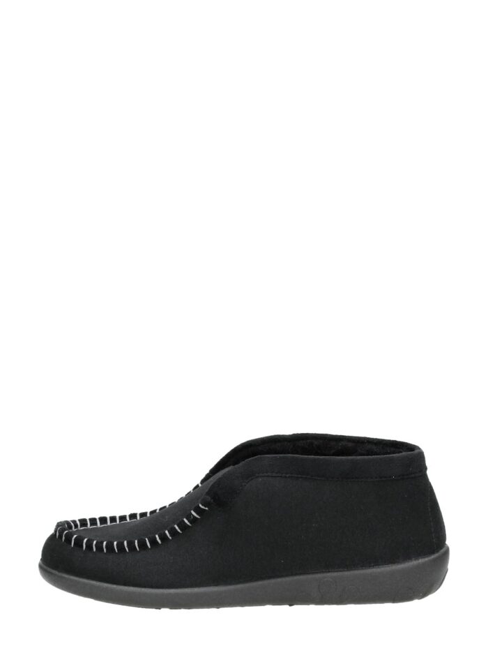Rohde Dames Pantoffels – Zwart