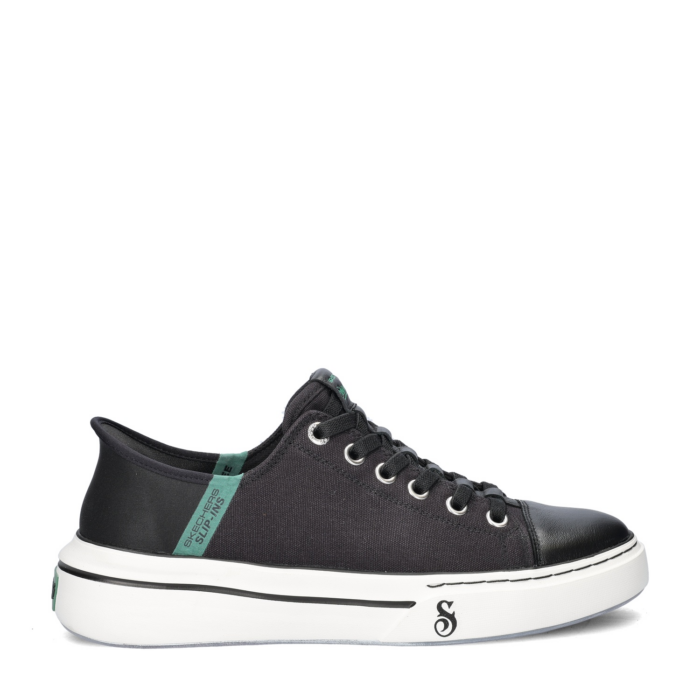 Skechers Snoop One Low Dogg Canvas lage sneakers – Zwart
