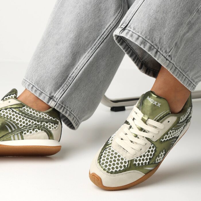 Mexx Tula Sneakers groen Synthetisch