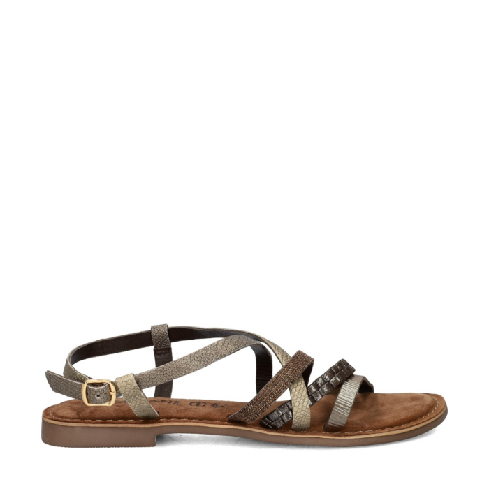 Lazamani sandalen – Brons