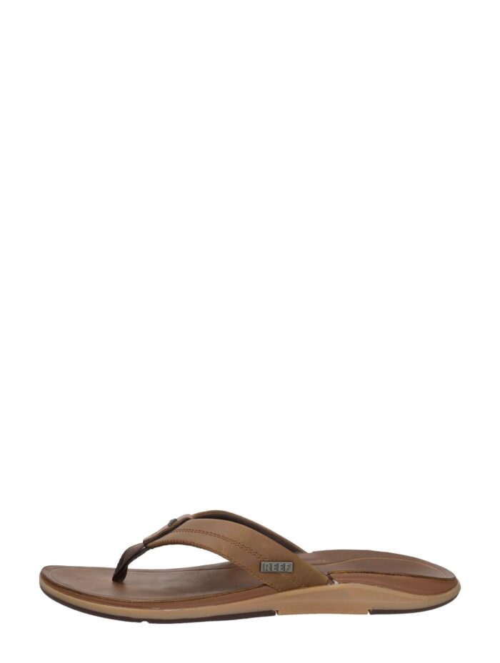 Reef Leather Off Shore slippers – Bruin